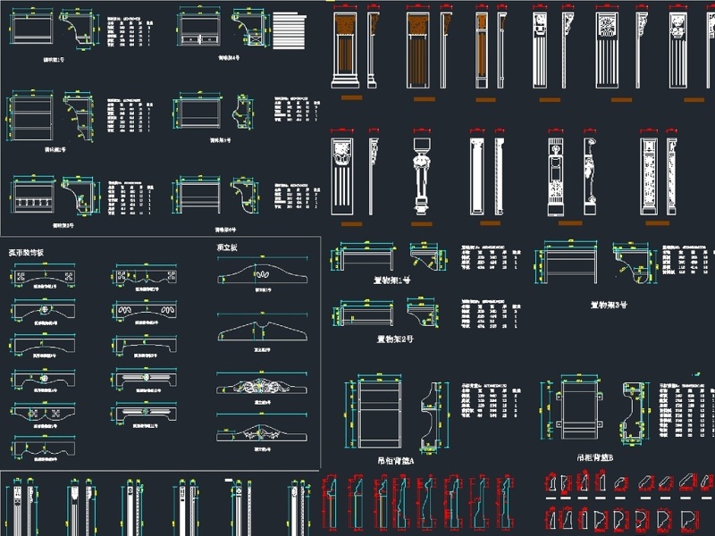 原创<a href=https://www.yitu.cn/su/7708.html target=_blank class=infotextkey>橱柜</a>素材配件CAD图库-版权<a href=https://www.yitu.cn/su/7381.html target=_blank class=infotextkey>可商用</a>