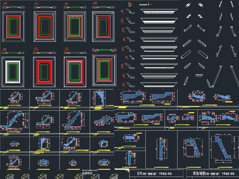 原创<a href=https://www.yitu.cn/su/7708.html target=_blank class=infotextkey>橱柜</a>素材配件CAD图库-版权<a href=https://www.yitu.cn/su/7381.html target=_blank class=infotextkey>可商用</a>