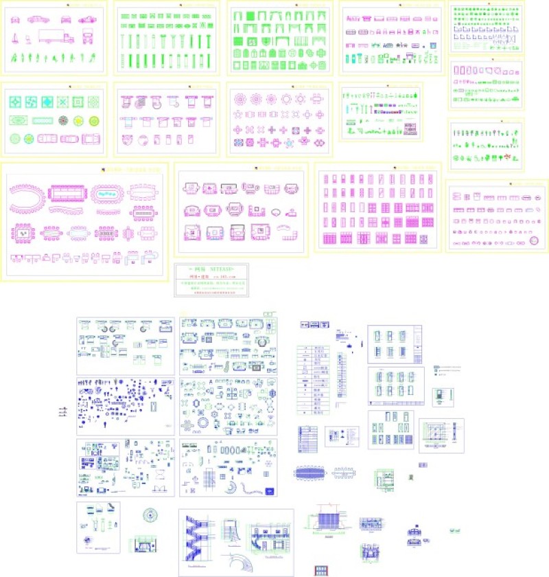 CAD室内<a href=https://www.yitu.cn/su/7590.html target=_blank class=infotextkey>设计</a><a href=https://www.yitu.cn/su/6996.html target=_blank class=infotextkey>模块</a>大全