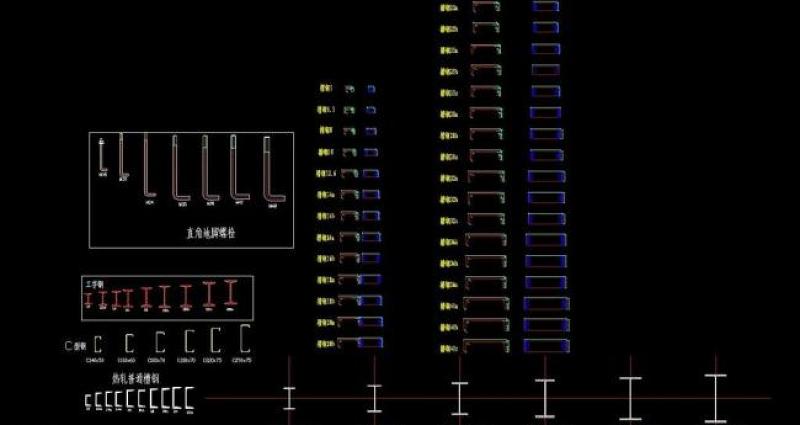 <a href=https://www.yitu.cn/sketchup/wujin/index.html target=_blank class=infotextkey>五金</a> 槽钢 工字钢图片