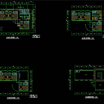 幼儿园cad平面图