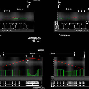 纵断面CAD图纸