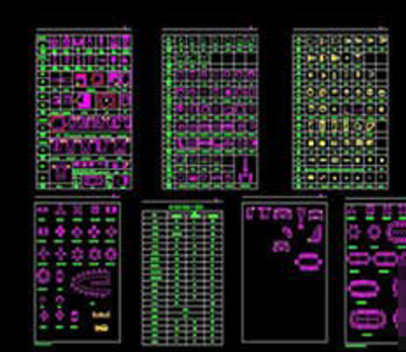 标准家具CAD素材