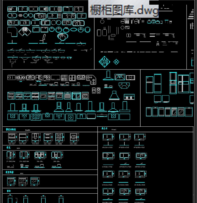 2019<a href=https://www.yitu.cn/su/7708.html target=_blank class=infotextkey>橱柜</a>cad图库