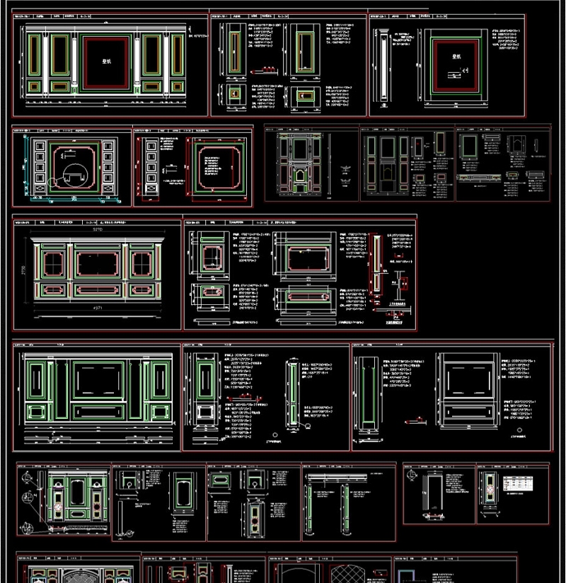 原创2019<a href=https://www.yitu.cn/su/7944.html target=_blank class=infotextkey>背景</a>墙cad素材