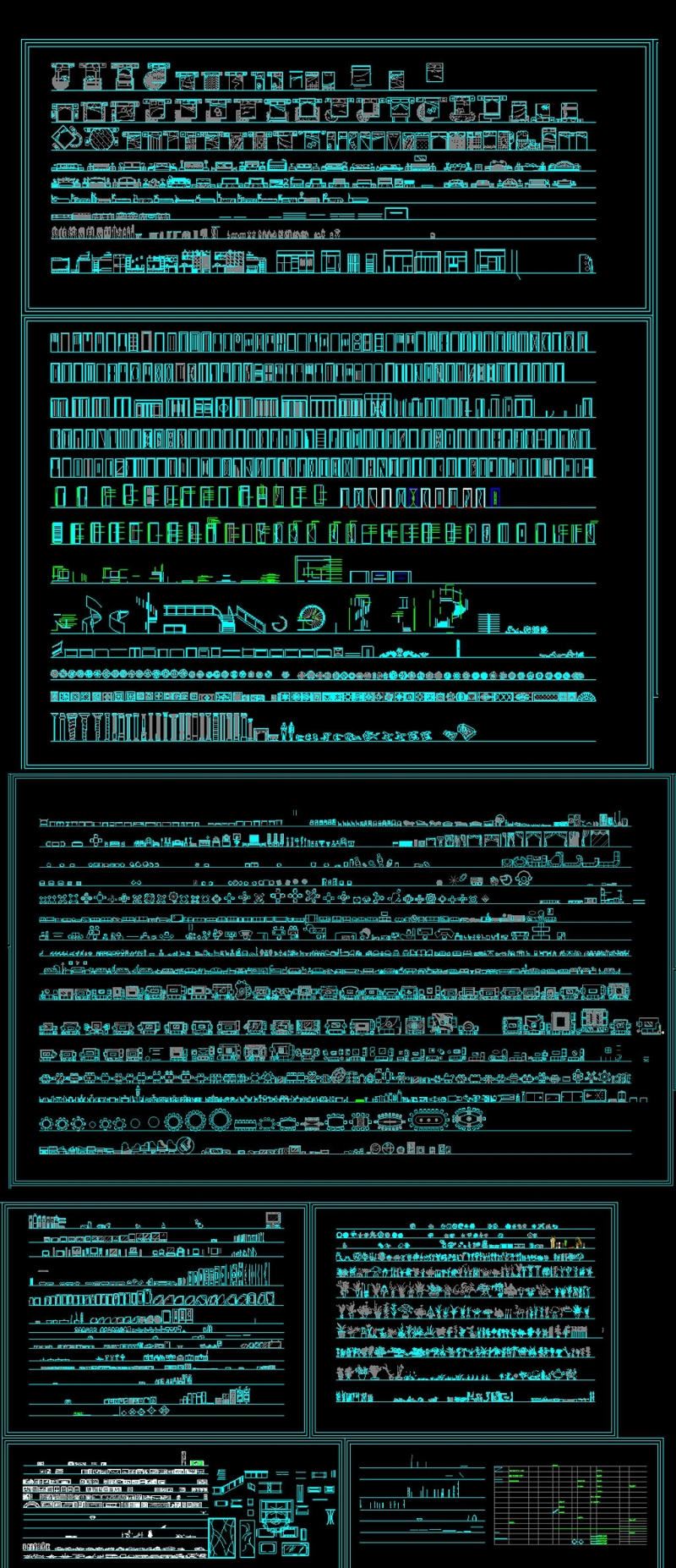 原创经典CAD图库