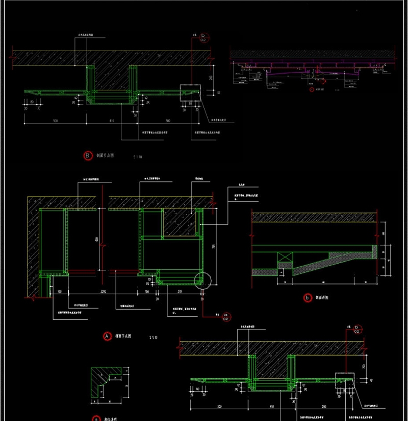 CAD<a href=https://www.yitu.cn/su/6979.html target=_blank class=infotextkey>石</a>膏板<a href=https://www.yitu.cn/su/7458.html target=_blank class=infotextkey>吊顶</a>节点大样图施工图轻钢<a href=https://www.yitu.cn/su/7536.html target=_blank class=infotextkey>龙</a>骨