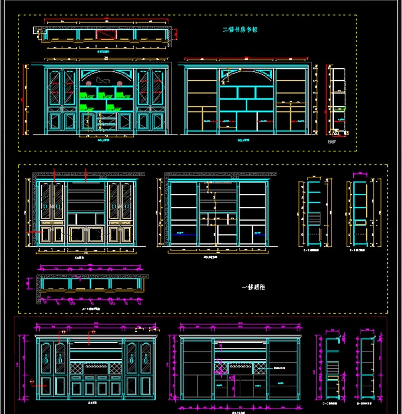 原创<a href=https://www.yitu.cn/sketchup/jiugui/index.html target=_blank class=infotextkey><a href=https://www.yitu.cn/su/7976.html target=_blank class=infotextkey>酒柜</a></a>cad图库