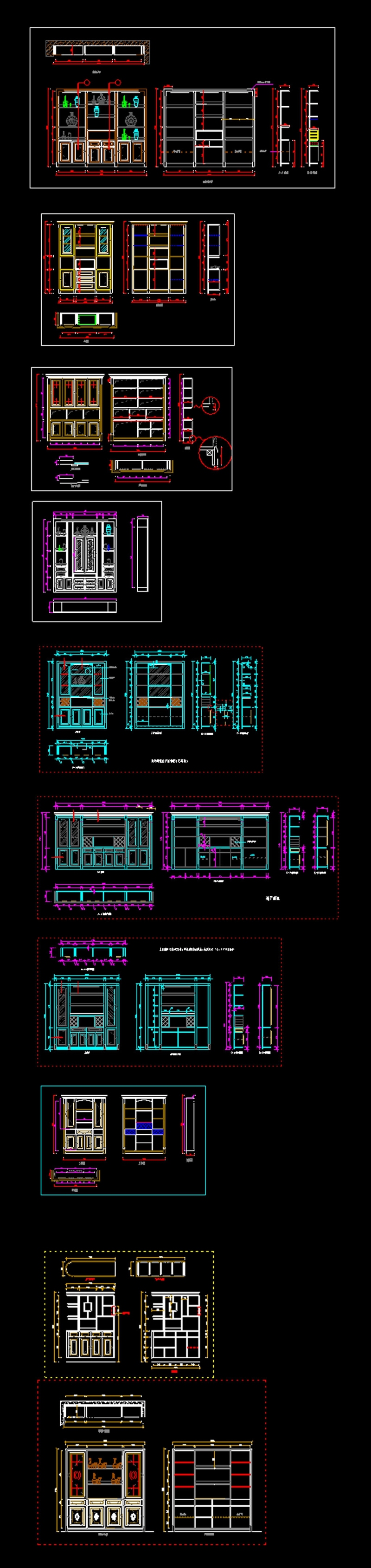 原创<a href=https://www.yitu.cn/sketchup/jiugui/index.html target=_blank class=infotextkey><a href=https://www.yitu.cn/su/7976.html target=_blank class=infotextkey>酒柜</a></a>cad图库