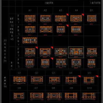 原创2019定制橱柜CAD