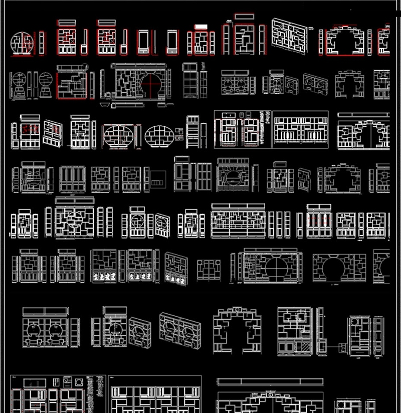 原创2019<a href=https://www.yitu.cn/sketchup/bogujia/index.html target=_blank class=infotextkey>博古架</a>博古柜<a href=https://www.yitu.cn/sketchup/zhuangshigui/index.html target=_blank class=infotextkey><a href=https://www.yitu.cn/su/7941.html target=_blank class=infotextkey>装饰</a>柜</a>CAD图库