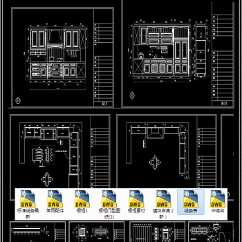 原创2019橱柜配件CAD图集