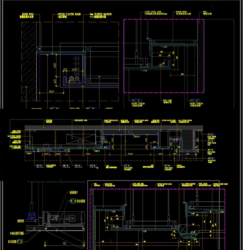 室内天<a href=https://www.yitu.cn/sketchup/huayi/index.html target=_blank class=infotextkey>花</a><a href=https://www.yitu.cn/su/7458.html target=_blank class=infotextkey>吊顶</a>CAD图集