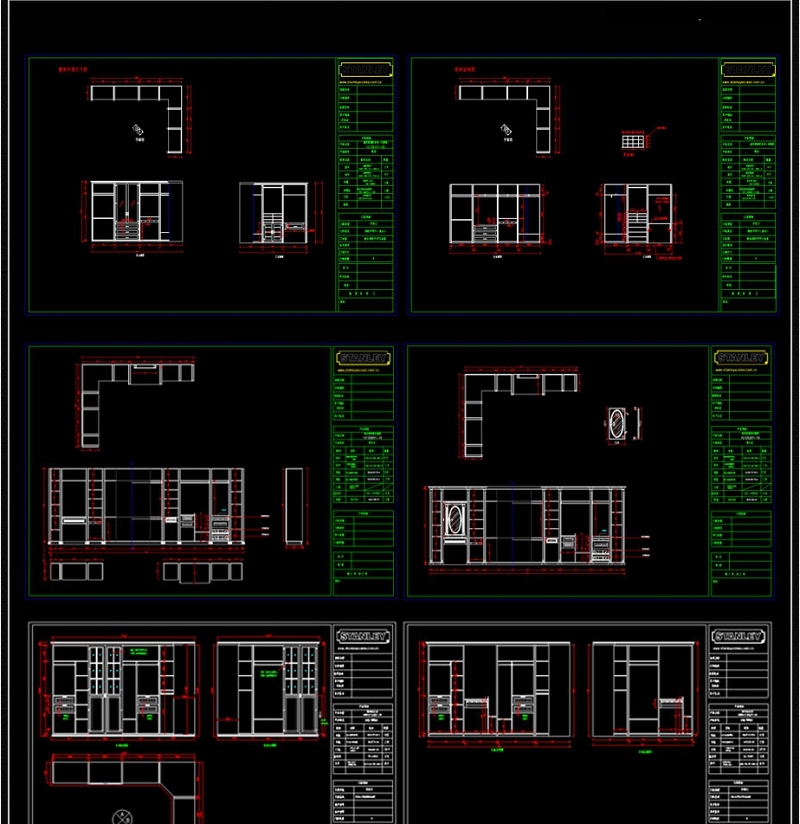 整木定制<a href=https://www.yitu.cn/sketchup/yigui/index.html target=_blank class=infotextkey>衣柜</a><a href=https://www.yitu.cn/sketchup/yimaojian/index.html target=_blank class=infotextkey>衣帽间</a>CAD深化图库大全