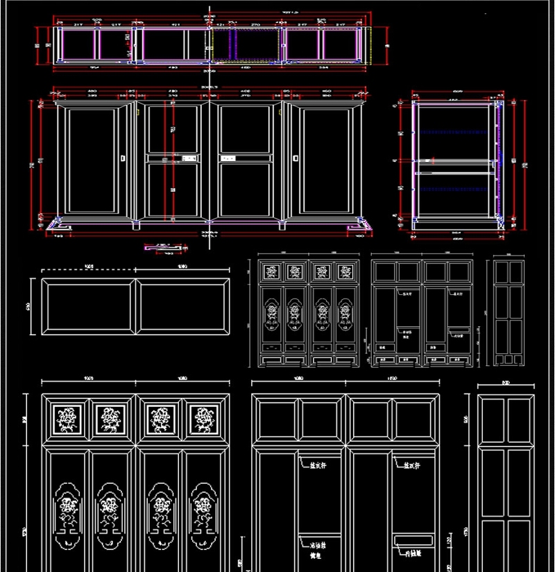 原创中式<a href=https://www.yitu.cn/sketchup/yigui/index.html target=_blank class=infotextkey>衣柜</a>雕<a href=https://www.yitu.cn/su/7536.html target=_blank class=infotextkey>龙</a>顶箱柜<a href=https://www.yitu.cn/su/7699.html target=_blank class=infotextkey>法式</a><a href=https://www.yitu.cn/sketchup/yigui/index.html target=_blank class=infotextkey>衣柜</a>CAD