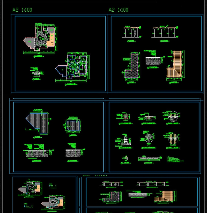 屋顶<a href=https://www.yitu.cn/sketchup/huayi/index.html target=_blank class=infotextkey>花</a>园CAD<a href=https://www.yitu.cn/su/7937.html target=_blank class=infotextkey>图纸</a>