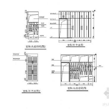 衣柜立面设计图