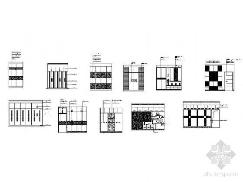 11个<a href=https://www.yitu.cn/sketchup/yigui/index.html target=_blank class=infotextkey>衣柜</a>立面<a href=https://www.yitu.cn/su/7590.html target=_blank class=infotextkey>设计</a>图