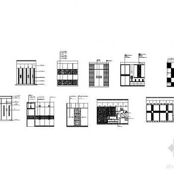 11个衣柜立面设计图
