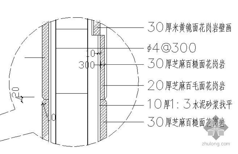 某仿古<a href=https://www.yitu.cn/su/8008.html target=_blank class=infotextkey>景墙</a>施工大样