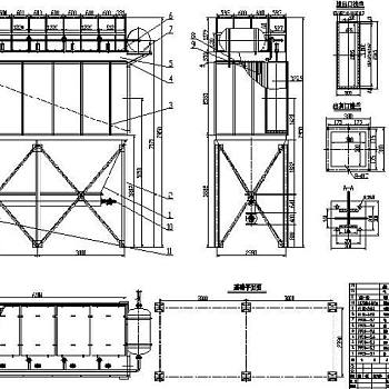 气箱式脉冲袋式除尘器详图