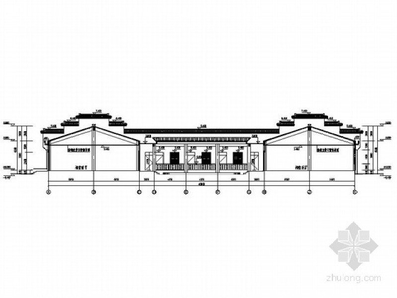 某祠堂建筑施工图