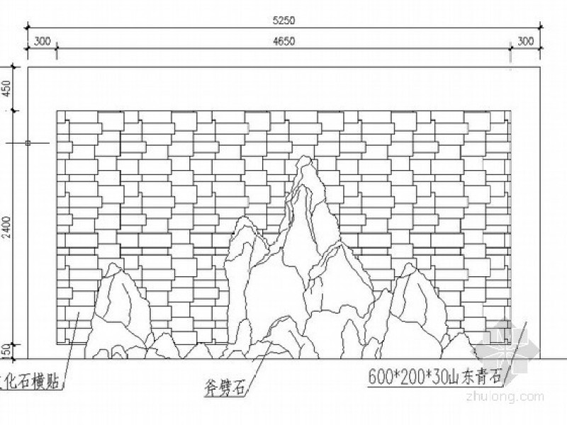 中式仿古<a href=https://www.yitu.cn/su/8008.html target=_blank class=infotextkey>景墙</a>施工大样