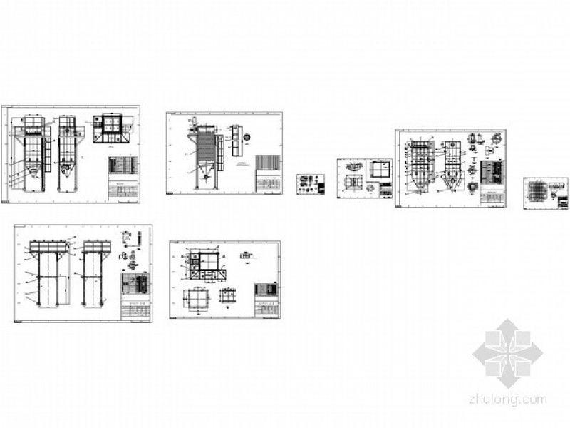 袋滤除尘器全套<a href=https://www.yitu.cn/su/7937.html target=_blank class=infotextkey>图纸</a>