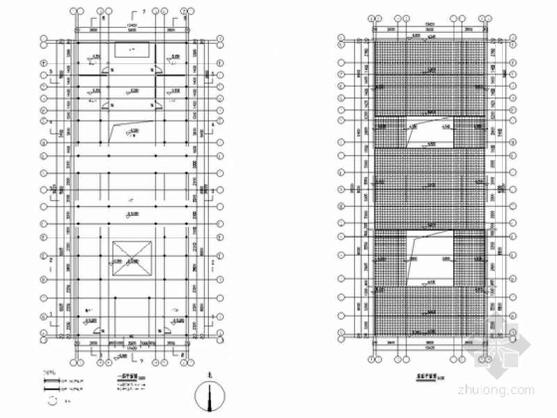 [江西]砖木混合结构仿古祠堂结构施工图（含建筑图）