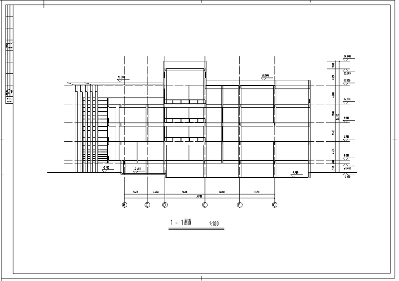 长126米宽47.7米五层<a href=https://www.yitu.cn/sketchup/xuexiao/index.html target=_blank class=infotextkey>学校</a>图书馆<a href=https://www.yitu.cn/su/7590.html target=_blank class=infotextkey>设计</a>图（带外观效果)