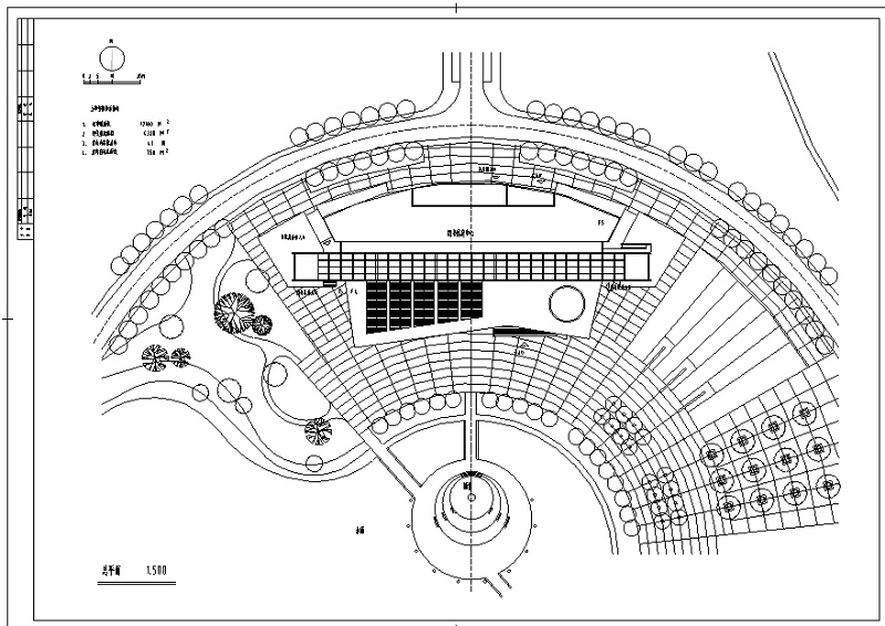 长126米宽47.7米五层<a href=https://www.yitu.cn/sketchup/xuexiao/index.html target=_blank class=infotextkey>学校</a>图书馆<a href=https://www.yitu.cn/su/7590.html target=_blank class=infotextkey>设计</a>图（带外观效果)