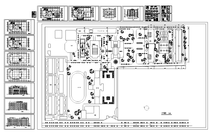 [福建]某五层<a href=https://www.yitu.cn/sketchup/xuexiao/index.html target=_blank class=infotextkey>学校</a>图书馆<a href=https://www.yitu.cn/su/7590.html target=_blank class=infotextkey>设计</a>施工图