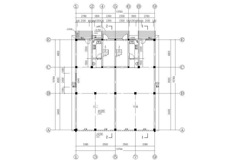 农村徽派<a href=https://www.yitu.cn/su/8021.html target=_blank class=infotextkey>马</a><a href=https://www.yitu.cn/su/8140.html target=_blank class=infotextkey>头</a>墙住宅<a href=https://www.yitu.cn/su/8159.html target=_blank class=infotextkey>楼</a>施工图（CAD）