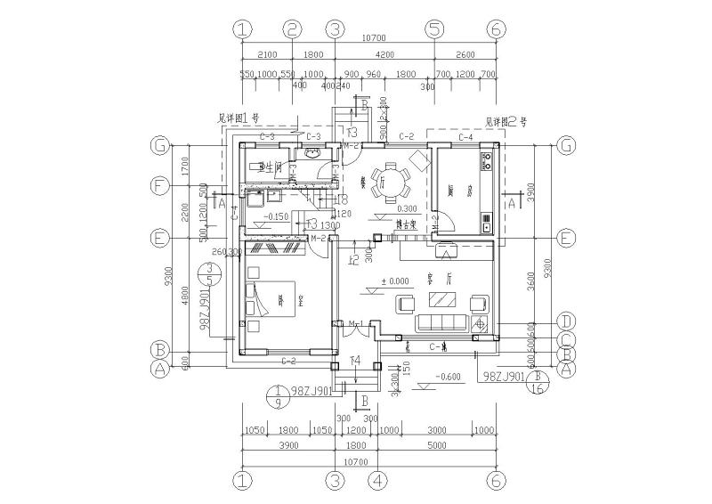 [湖南]湘西<a href=https://www.yitu.cn/su/8021.html target=_blank class=infotextkey>马</a><a href=https://www.yitu.cn/su/8140.html target=_blank class=infotextkey>头</a>墙三层吊脚住宅<a href=https://www.yitu.cn/su/8159.html target=_blank class=infotextkey>楼</a>建筑施工图