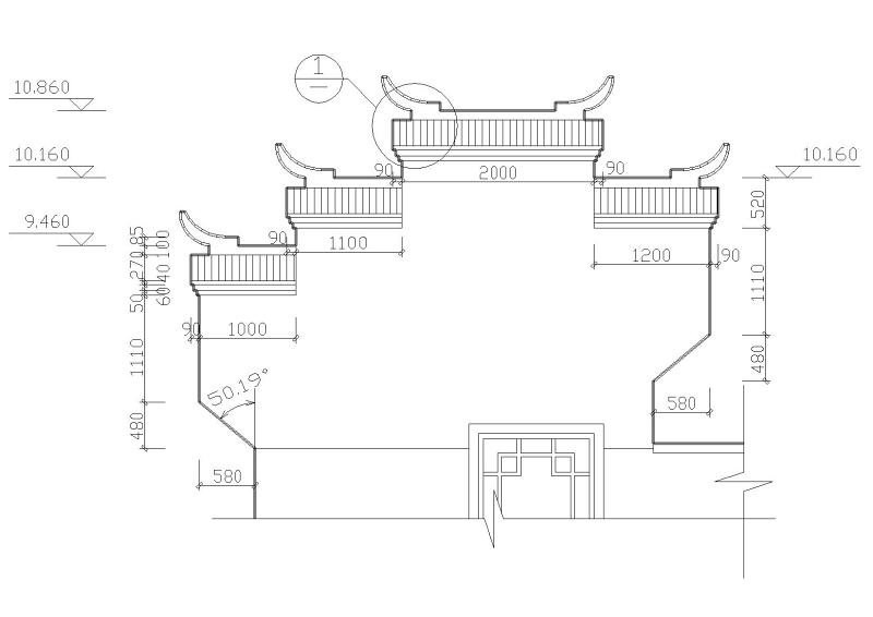 [湖南]湘西<a href=https://www.yitu.cn/su/8021.html target=_blank class=infotextkey>马</a><a href=https://www.yitu.cn/su/8140.html target=_blank class=infotextkey>头</a>墙三层吊脚住宅<a href=https://www.yitu.cn/su/8159.html target=_blank class=infotextkey>楼</a>建筑施工图