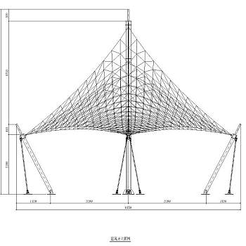 飞燕膜结构工程施工图