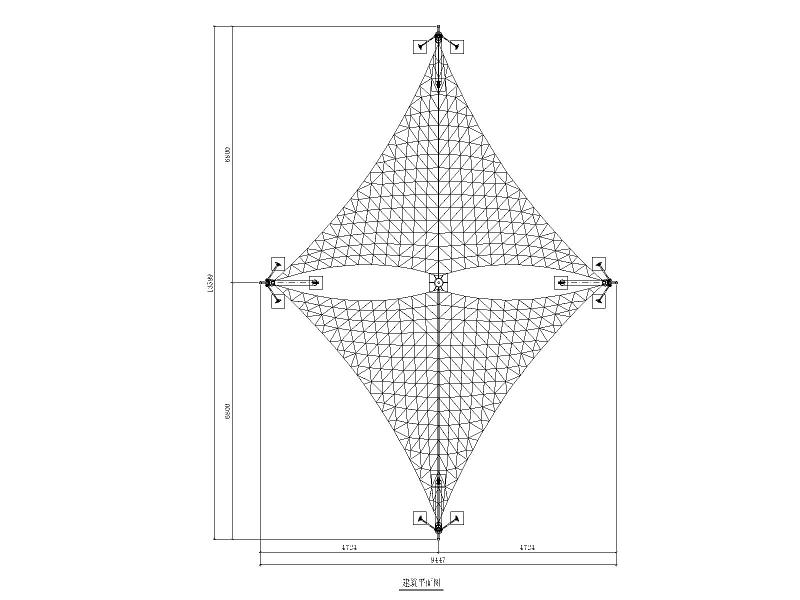 飞燕膜结构工程施工图