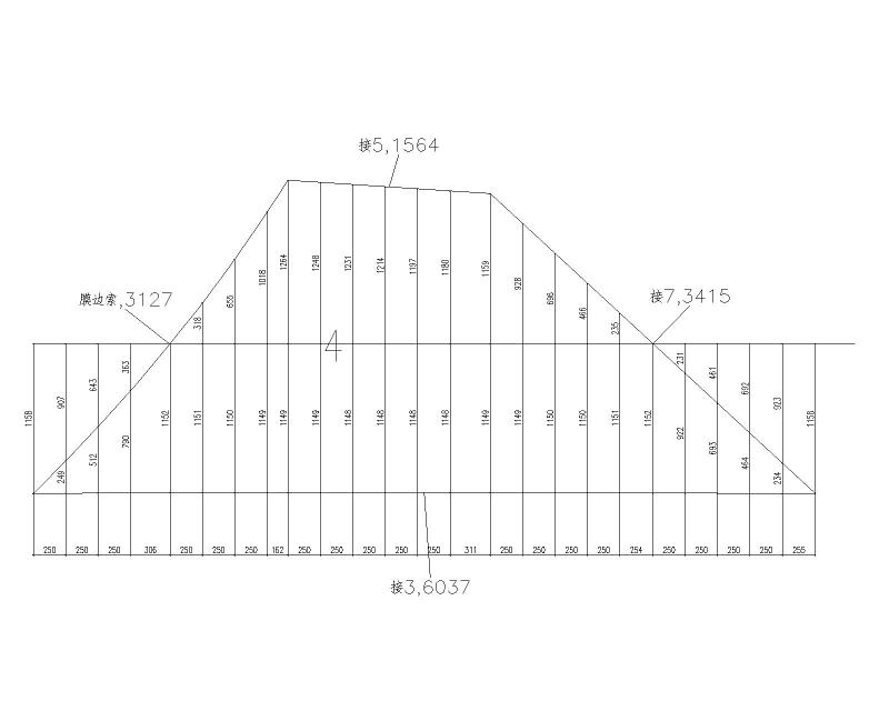 钢索膜结构结构施工图（CAD）