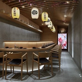 日式寿司店3D模型