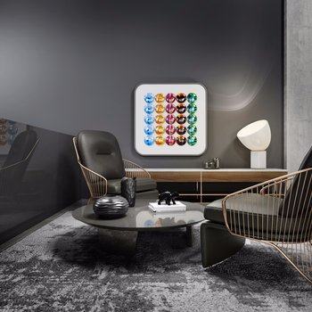 意大利 米洛提 Minotti 现代休闲椅茶几组合3D模型