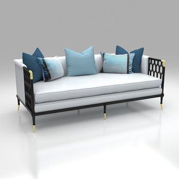 新中式沙发 3D模型