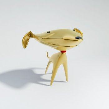京东狗摆件3D模型