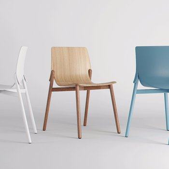 意大利 Alias 现代单椅组合3D模型