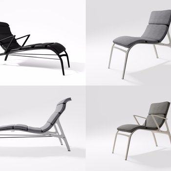 意大利 Alias 现代躺椅3D模型