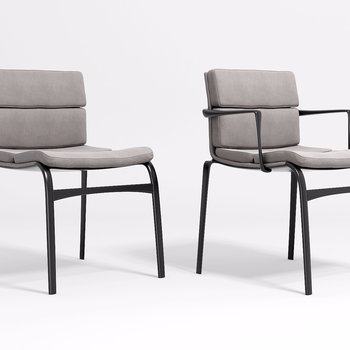 意大利 Alias 现代休闲椅组合3D模型
