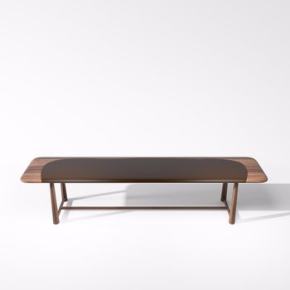 木迹 新中式长凳3D模型