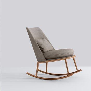 再造 现代休闲椅3D模型