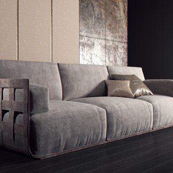意大利 Rugiano 现代多人沙发3D模型