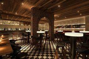 工业风酒吧餐厅3D模型