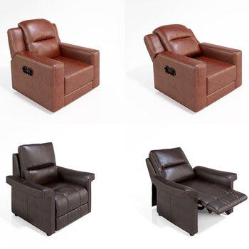 现代电动沙发组合3D模型